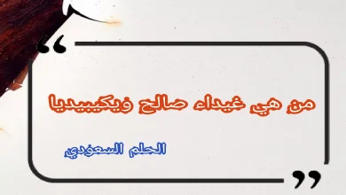 من هي غيداء صالح ويكيبيديا