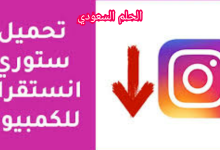 تحميل ستوري انستغرام للكمبيوتر