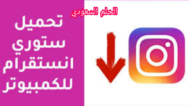 تحميل ستوري انستغرام للكمبيوتر