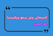 السيحاني وش يرجع ويكيبيديا