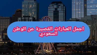 اجمل العبارات القصيرة عن الوطن السعودي