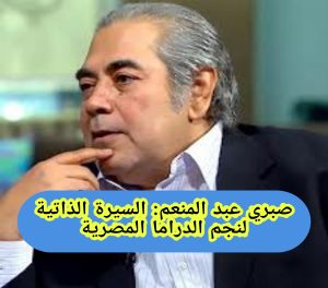 صبري عبد المنعم السيرة الذاتية