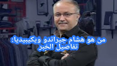 السيرة الذاتية لهشام جيراندو