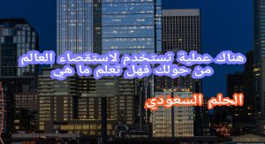 هناك عملية تستخدم لاستقصاء العالم من حولك فهل تعلم ما هي