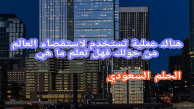 هناك عملية تستخدم لاستقصاء العالم من حولك فهل تعلم ما هي
