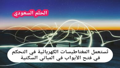 تستعمل المغناطيس الكهربائي في التحكم في فتح الأبواب في المباني السكنية
