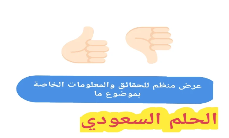 عرض منظم للحقائق والمعلومات الخاصة بموضوع ما
