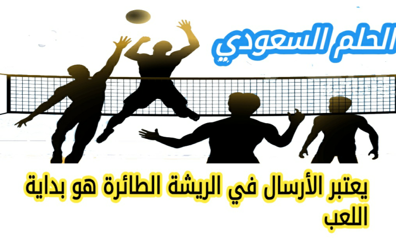 يعتبر الأرسال في الريشة الطائرة هو بداية اللعب صواب ام خطا
