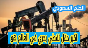 اكبر حقل نفطي بحري في العالم هو
