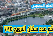 كم عدد سكان النرويج ٢٠٢٥