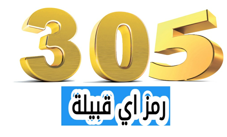 دلالة الرمز 305