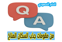 من مقومات جذب السكان المناخ