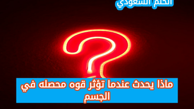 ماذا يحدث عندما تؤثر قوه محصله في الجسم