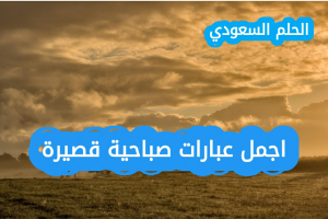 أجمل عبارات صباحية قصيرة