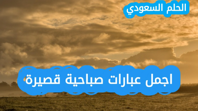 أجمل عبارات صباحية قصيرة