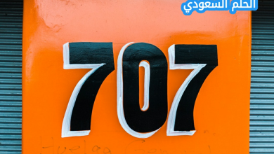 الصورة توضح الرمز 707 المرتبط بإحدى القبائل السعودية