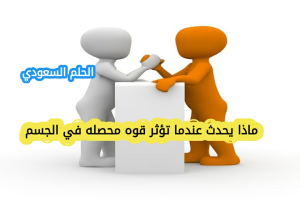 حل سؤال ماذا يحدث عندما تؤثر قوه محصله في الجسم