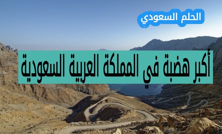 أكبر هضبة في المملكة العربية السعودية (1 نقطة)