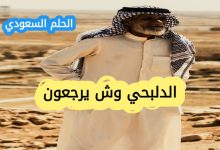 الدلبحي وش يرجع