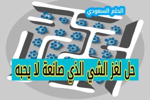 ما هو الشيء الذي صانعة لا يحبه والمشتري لا يستخدمه ومستخدمه لا يراه