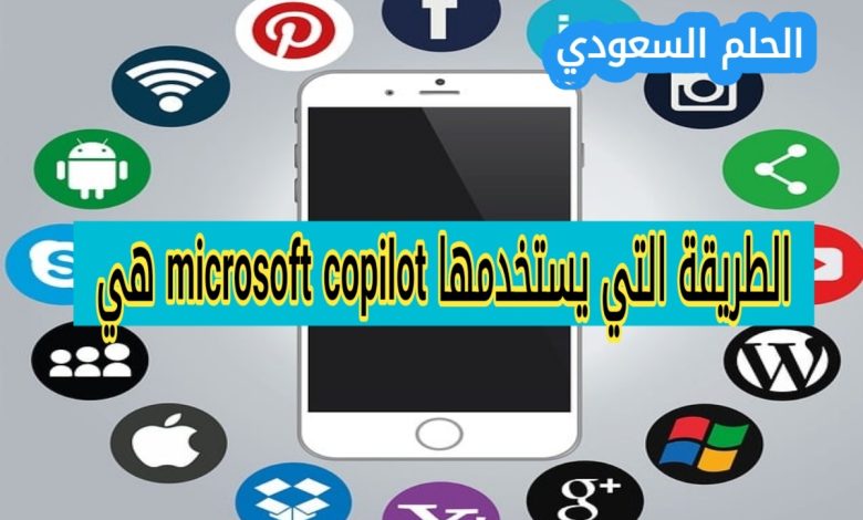 الطريقة التي يستخدمها microsoft copilot هي