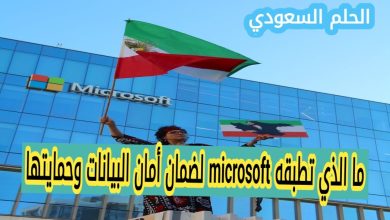 ما الذي تطبقه microsoft لضمان أمان البيانات وحمايتها