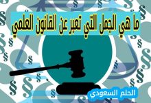 الفرق بين القانون العلمي والنظرية العلمية