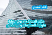 مثلث الحماية cia يوفر حماية متوازنة للمعلومات والبيانات من