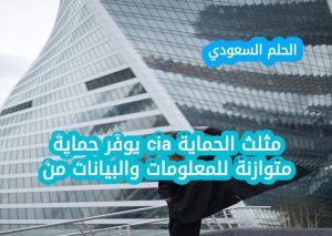 مثلث الحماية cia يوفر حماية متوازنة للمعلومات والبيانات من