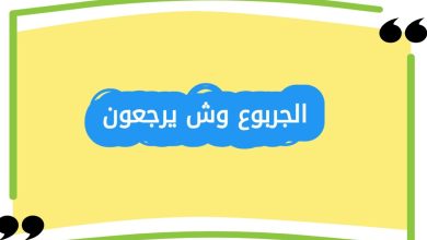 الجربوع وش يرجعون