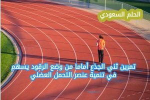 تمرين ثني الجذع أمامًا من وضع الرقود يسهم في تنمية عنصر التحمل العضلي الحل