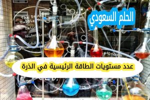 كم عدد مستويات الطاقة الرئيسية في الذرة
