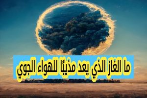 ما الغاز الذي يعد مذيبًا للهواء الجوي