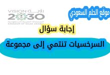 السرخسيات تنتمي إلى مجموعة