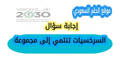 السرخسيات تنتمي إلى مجموعة