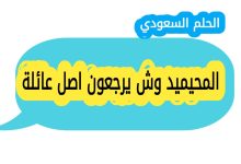 تعرف على المحيميد وش يرجعون ومن وين اصل عائلة المحيميد في السعودية، ونسبهم الحقيقي الذي يعود الى قبيلة بني تميم، احد اعرق القبائل العربية في الجزيرة العربية.