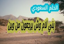 بني لام وش يرجعون من وين