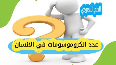 عدد الكروموسومات في الانسان