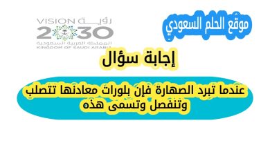 عندما تبرد الصهارة فإن بلورات معادنها تتصلب وتنفصل وتسمى هذه