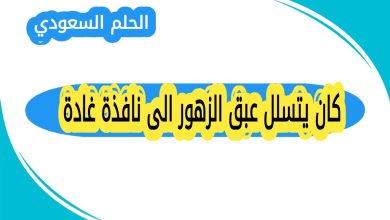 كان يتسلل عبق الزهور الى نافذة غادة