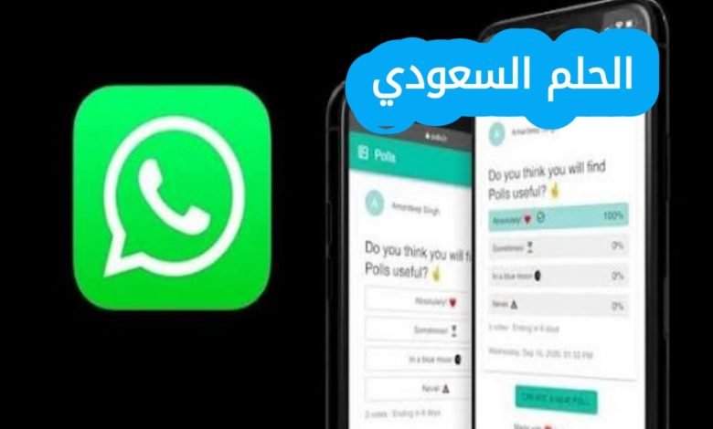 كيف اسوي تصويت في الواتس