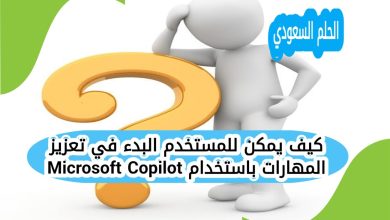 كيف يمكن للمستخدم البدء في تعزيز المهارات باستخدام Microsoft Copilot