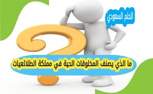 ماالذي يصنف المخلوقات الحية في مملكة الطلائعيات؟