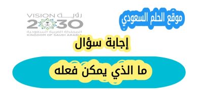 معنى سؤال ما الذي يمكن فعله