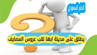 يطلق على مدينة ابها لقب عروس المصايف