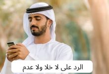 أفضل الردود على لا خلا ولا عدم