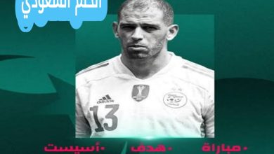 عدد أهداف سليماني مع المنتخب الجزائري