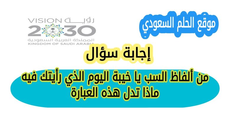 من ألفاظ السب يا خيبة اليوم الذي رأيتك فيه ماذا تدل هذه العبارة؟ تُعدّ اللغة وسيلة أساسية للتعبير عن المشاعر والانفعالات، إلا أن بعض العبارات