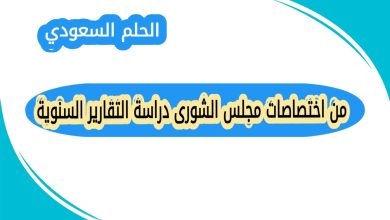 السؤال من اختصاصات مجلس الشورى دراسة التقارير السنوية