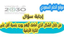 من خلال الشكل الذي أمامك أيّهم يوجد بنسبة أقل على الكرة الأرضية